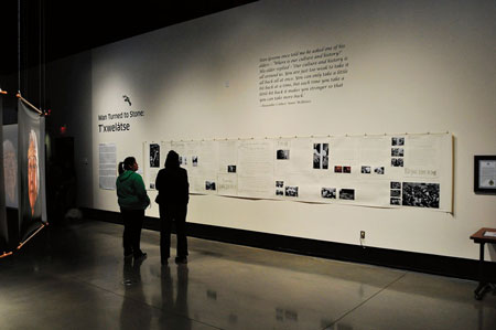 Stone T'xwelátse Exhibition, The Reach Gallery Museum Abbotsford