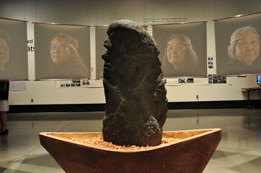 Stone T'xwelátse Exhibition, The Reach Gallery Museum Abbotsford